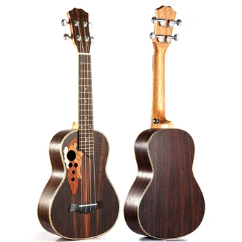 

26" tenor ALL Grapevine Hole Rosewood ukulele 4 Strings Hawaii mini small guita ukelele travel acoustic guitar Uke