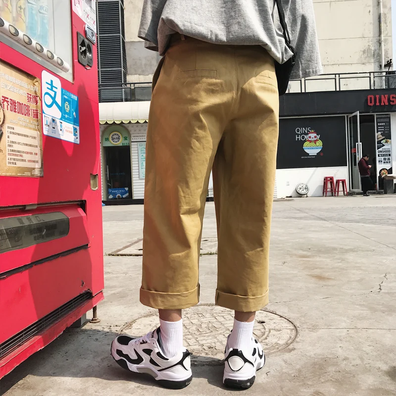 Summer Autumn New Linen Loose Wide Leg Casual Men's Overalls Personality Fashion Popular Simple Classic City Campus...