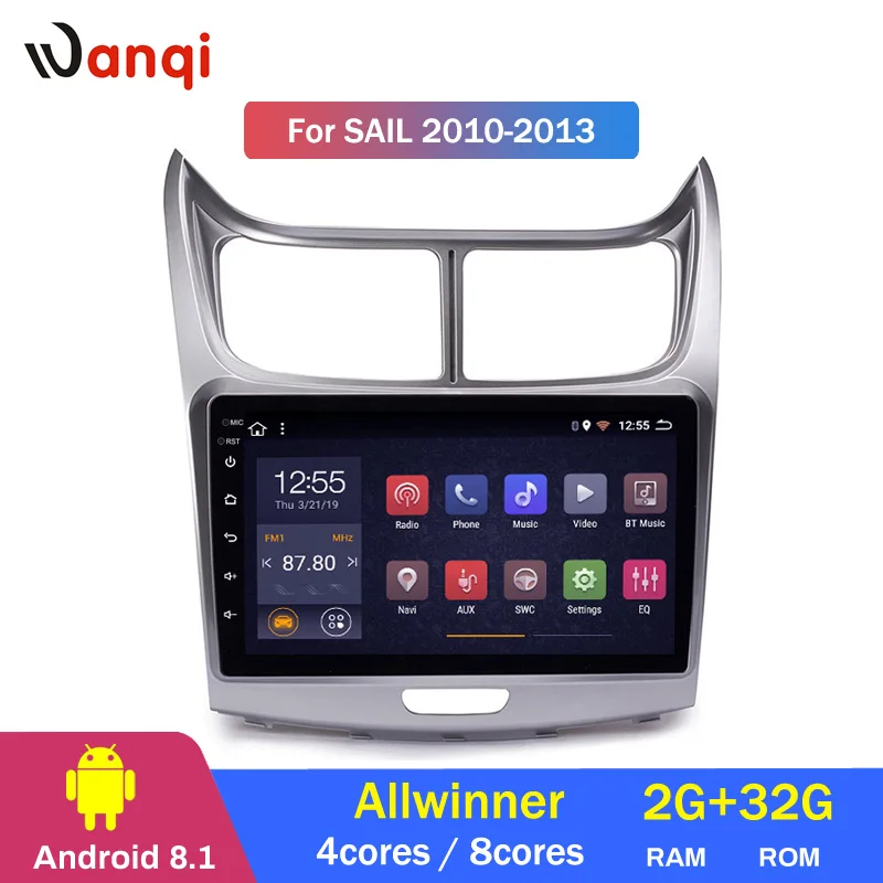 Sale 2G RAM 32G ROM 9 Inch Android 8.1 Car Dvd Gps Player for Chevrolet SAil 2010-2013 Radio Video Navigation 0 Sale 2G RAM 32G ROM 9 Inch Android 8.1 Car Dvd Gps Player for Chevrolet SAil 2010-2013 Radio Video Navigation 0