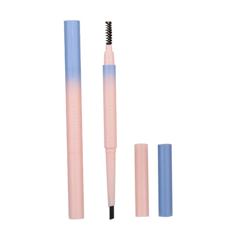 Новый двойной карандаш для бровей с сменным костюмом прочный водостойкий Стойкий цвет очевидный Professional Макияж E1