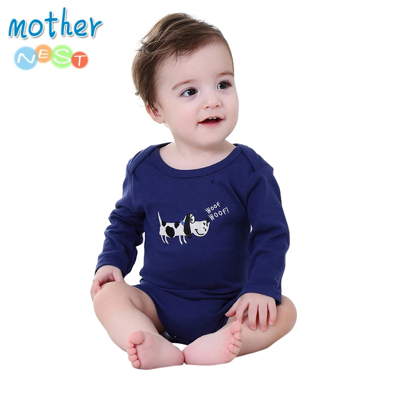 Mother Nest 2018 Newly Baby Bodysuits Cotton Baby Girls Boy Clothing Short Sleeves O-Neck Newborn Baby Clothes Infant Product (7)