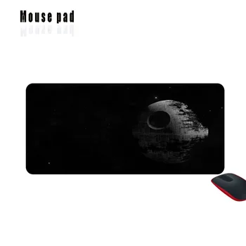 

Mairuige large size black planet gaming mouse pad Star Wars laptop keyboard game pad home s CSGO pad lock edge