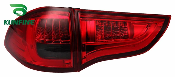 KUNFINE пара автомобильных задних фонарей в сборе для MITSUBSHI PAJERO SPORT 2011 2016 стоп сигнал