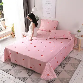 

2019 New 3 pcs printing Summer sleeping mat Summer foldable bedding mattress Cold mat with ice silk Bed Sheets+ 2pillowcase