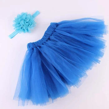 

Newbron Baby Girls Hand Tulle Tutu Skirt Cute Kids Casual Ruffle Chiffon Mini Tutu Pink Ball Gown Pettiskirt For Children Party