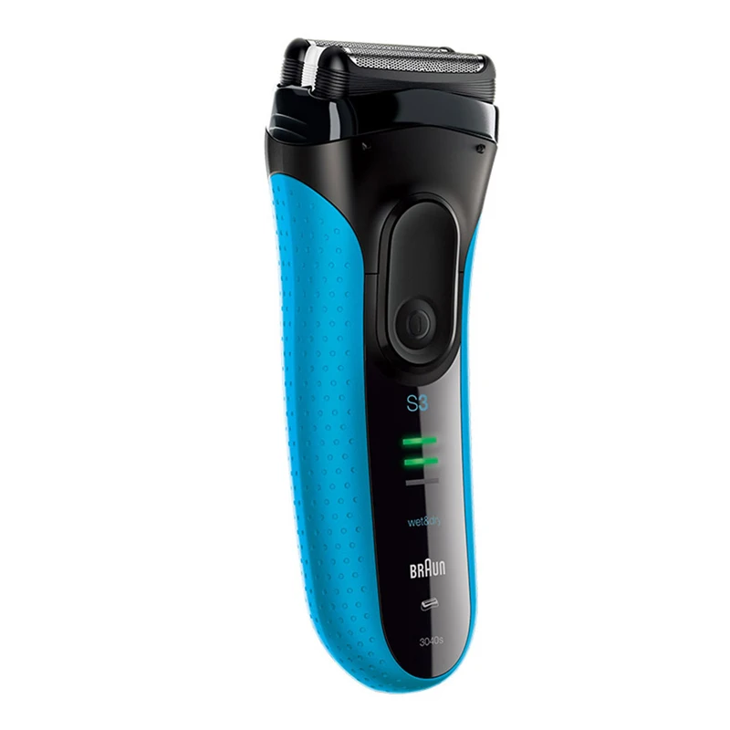

Braun Electric Shavers 3040S Electric Razor for Men Long Hair Trimmer SensoFoil MicroComb Tech 3 Independently Cutter Floating