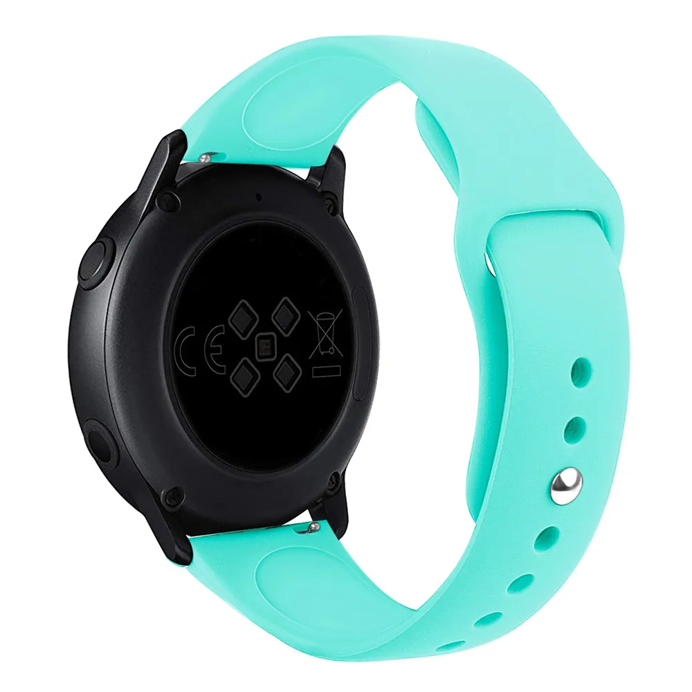 Браслет для умных часов сменный спортивный ремешок для samsung Galaxy Watch Active Multicolor Quick Release силикон унисекс ремешок