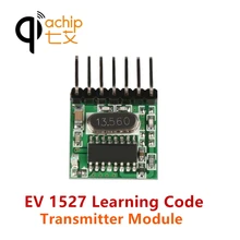 QIACHIP RF 433 МГц 1527 обучающий код беспроводной пульт дистанционного управления 433,92 МГц передатчик Модуль для гаражных ворот светильник