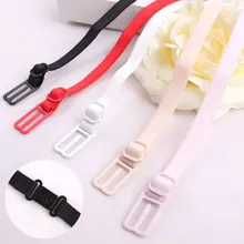 Невидимый бюстгальтер, плечевой ремень для нижнего белья, аксессуары, Нескользящая Пряжка на спине, бюстгальтер с зажимом, пояс