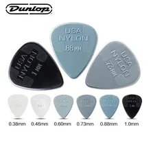 1 peça dunlop náilon max grip padrão guitarra pick plectrum mediador guitarra gicks, 0.6/0.73/0.88/1.0/1.14/1.5mm picaretas de guitarra