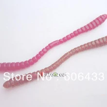 60 шт. мягкий дождевой червь капуцин личинки приманка в виде червя силиконовая приманка; высотка каблука 10 см/1 г