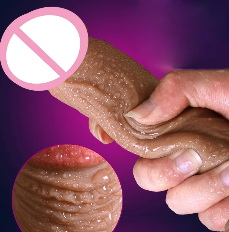 Top quality Soft Silicone Dildo Realistic dildo Suction Cup Male Artificial Penis Dick Woman Masturbator Adult Sex Toys Dildos