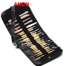 Набор инструментов с отверстиями для ручных глиняных инструментов