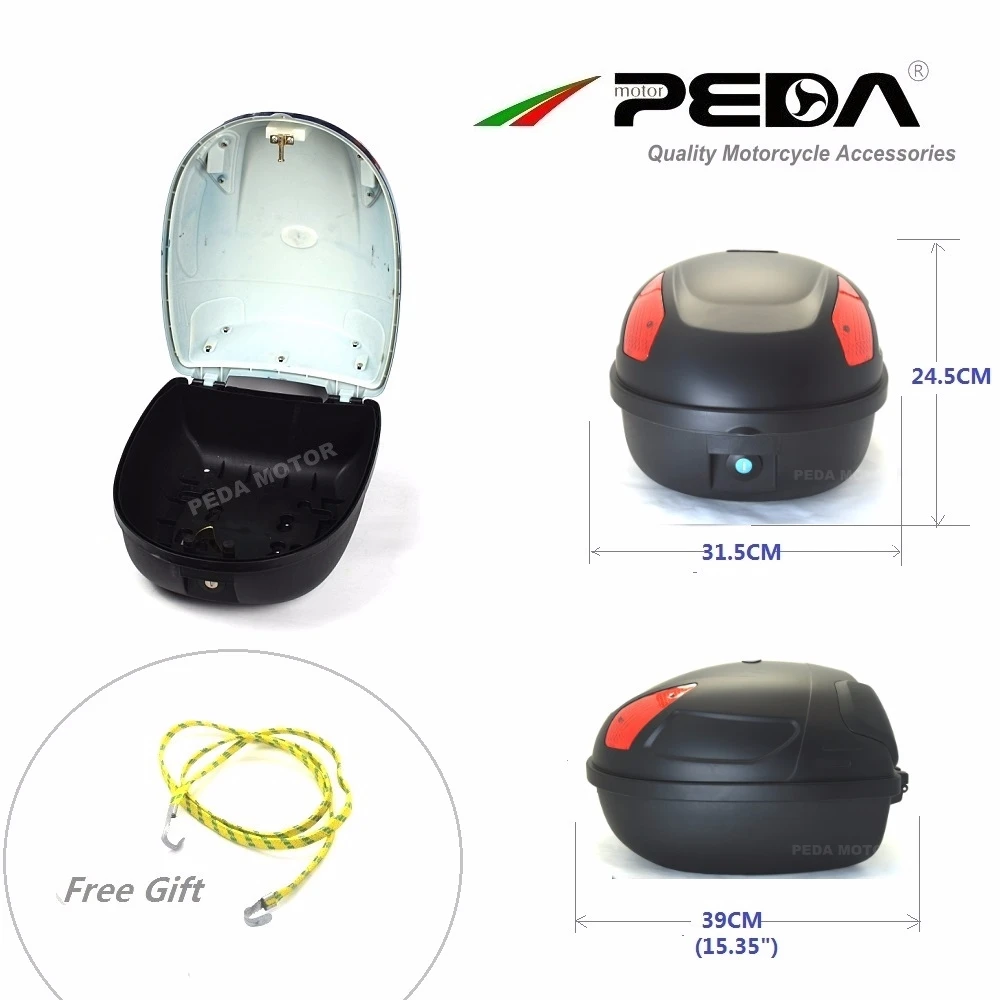 RU 2019 Ebike Top Case Box 17L e bike багаж электрический скутер багажник мотоцикл задние