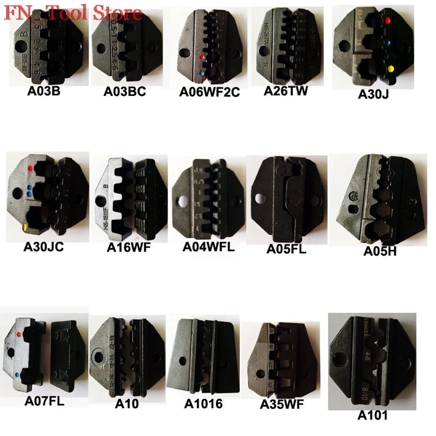 

1PC Die Set for Pneumatic Crimping Tools and EM-6B2 FEK-06M Electrical Crimping Tools and HS type hand tool free shipping