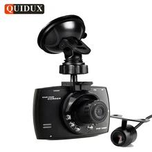 Quidux два объектива G30 Видеорегистраторы для автомобилей Камера HD 1080 P видео Регистраторы DVRs Ночное видение Авто регистраторы veicular Kamera двух камер logger