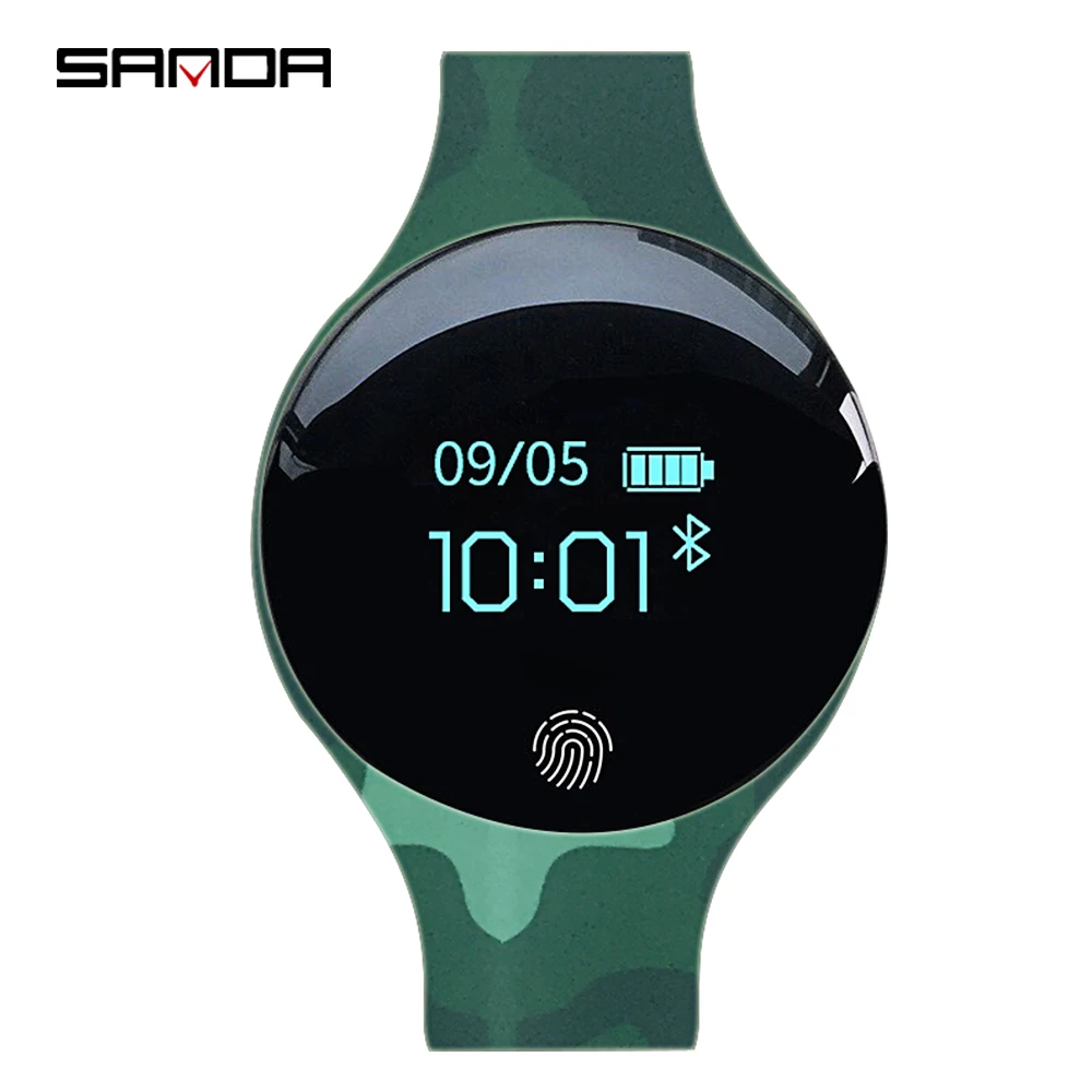 

Children's Smart Bracelet SANDA SD02 Kids Sports Smart Wristbands Calories Reminder Fitness Smartband for IOS Android Phones