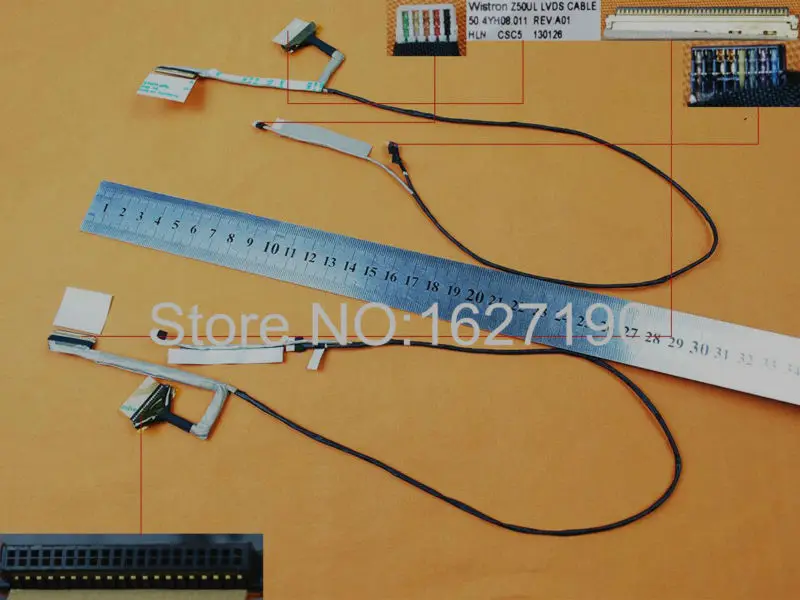 NEW Laptop LCD Cable For Sony SVT151A11L SVT15T SVT15115CXS SVT15 Z50UL P/N 50.4YH08.011 Repair Notebook LVDS CABLE |