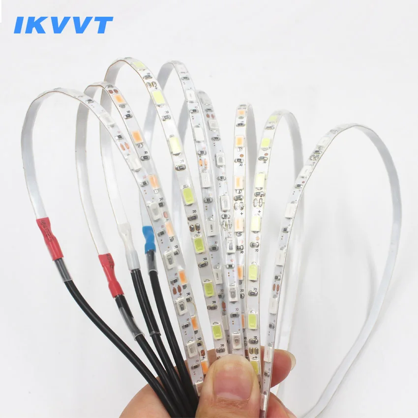 IKVVT 5V USB SMD 5730 5630 Светодиодная лента узкая для ТВ/компьютера Гибкая Диодная Высокая