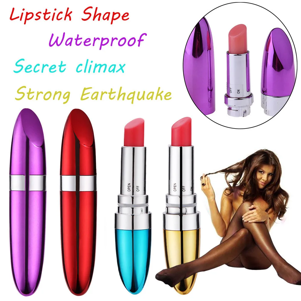 Makeup Fashion 1PCS Mini Powerful Lipsense Moisturizing Waterproof Lipstick Massage Vibration Magic Vibrating Lipstick Maquiagem