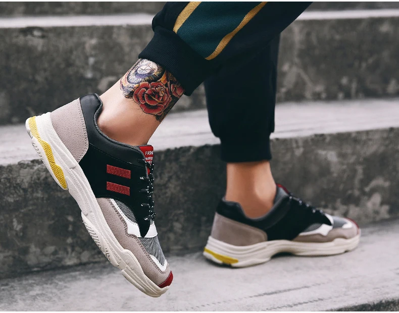 Mens Casual Shoes Brand Men Shoes Men Sneakers Flat Platform Trainers Sneaker Winter Chunky Sneakers Mens Luxury Brand Shoe New (11)