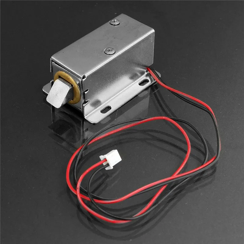 

NEW Safurance 12V/24V Electronic Door Lock Small Electric Locks Cabinet Locks Drawer Small Electric Lock Access Control