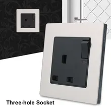Сетевой адаптер питания розетка панель домашняя настенная пластина вилка силовая точка GPO с переключателем DIY 13A прочный