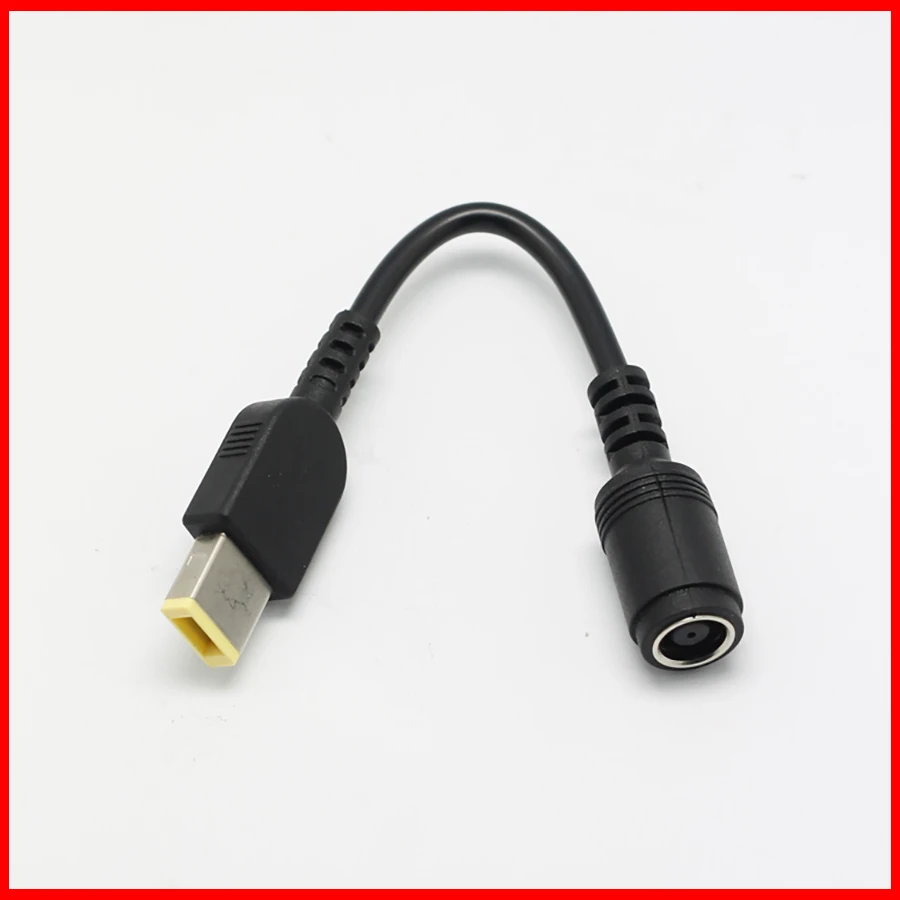Sample,1pcs New Black Power Converter Connectors Cable Cord Adapter For
