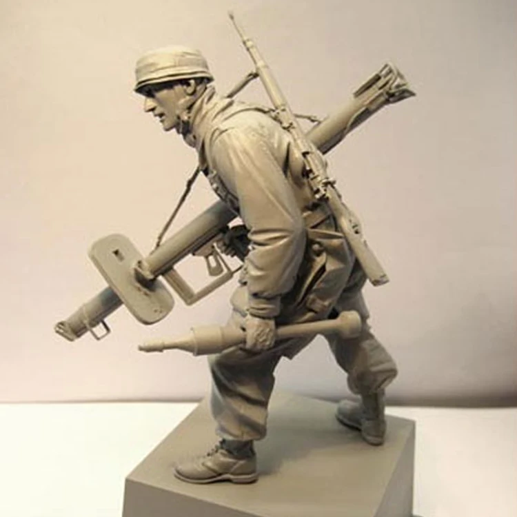 Buy 1/16 figure resin model kits WWII military scene