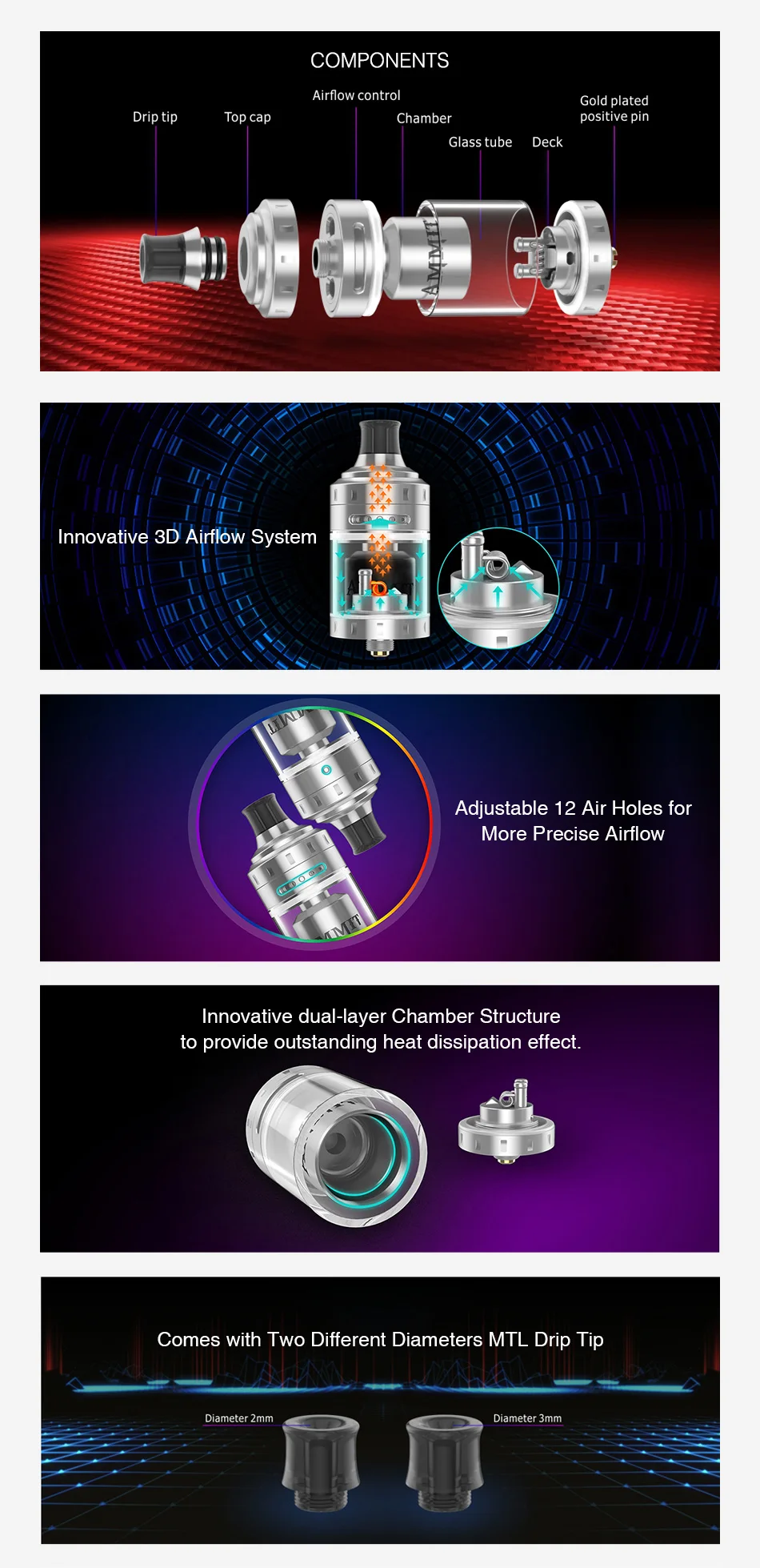Geekvape Ammit MTL RTA 4ml