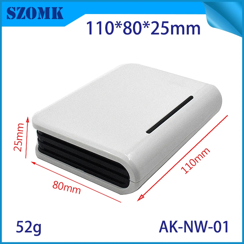 

1 piece Small size High quality ABS material plastic network enclosure mobile modems wireless router 110*80*25mm net working box