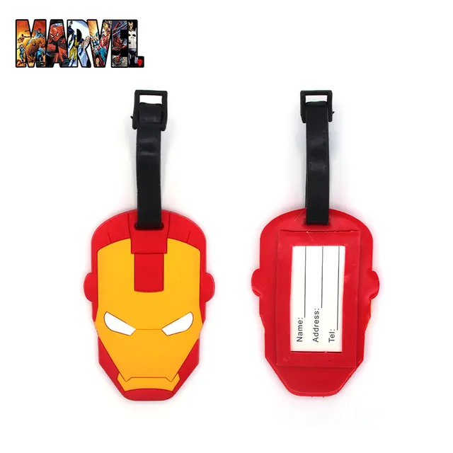 iron man luggage tag