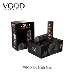 100% Оригинальные Vape VGOD Pro мех Mod Гибридный 510 соединения Высокое качество механические США Мода электронные сигареты VS SMOK