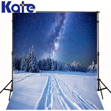 papel de parede Kate Digital Printing Photography Backdrop Snow Blue Sky Cedar Studio Camera Kate background backdrop