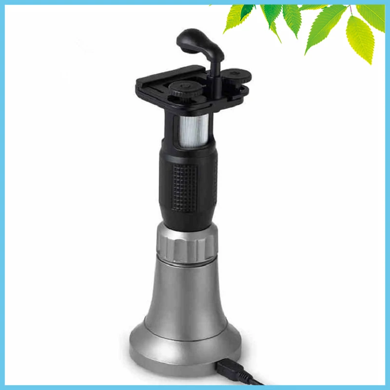 

LED Illumination 1000X Digital Microscope 5MP USB Video Biological Microscope MINI Experiment Handheld Manual Microscope