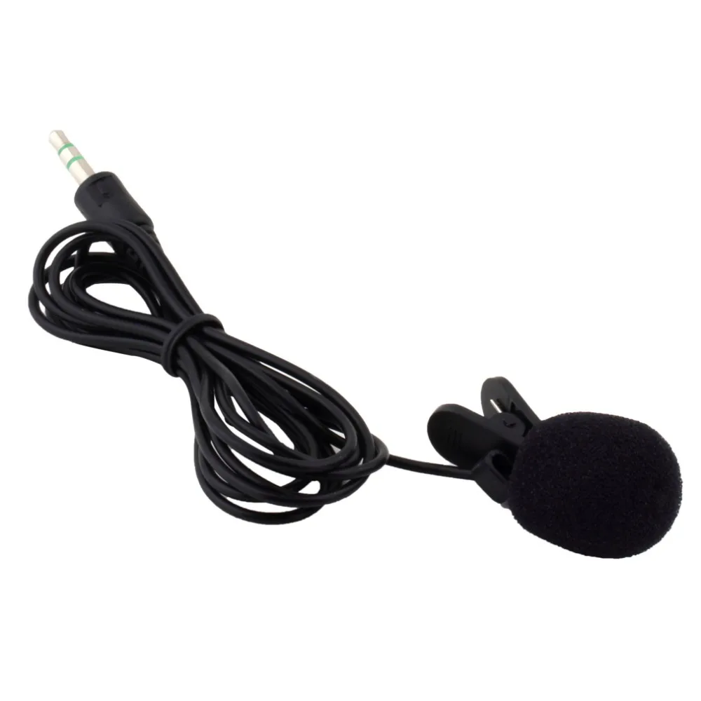 Portable-Mini-3-5mm-Tie-Lapel-Lavalier-Clip-On-Microphone-for-Lectures-Teaching-30Hz-15000Hz