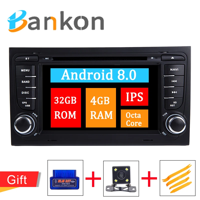 

Android 8.0 Car GPS Stereo For Audi A4 S4 RS4 B6 B7 Seat Exeo Octa Core DVD Player Wifi BT 4G Radio RDS USB Mirrorlink SWC