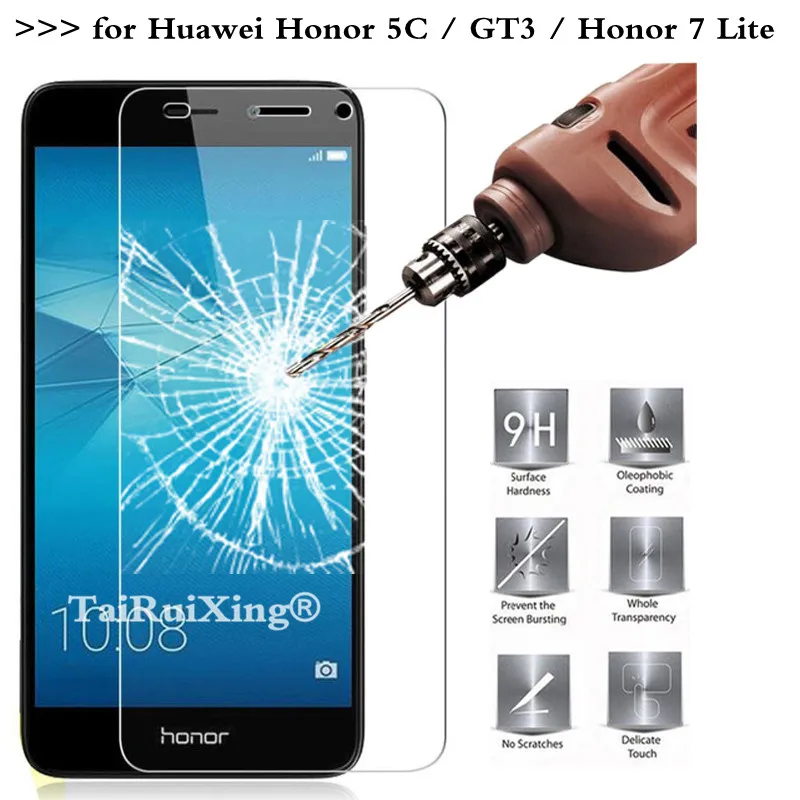 Для Huawei Honor 7 Lite 0 26 мм 9H 2.5D закаленное стекло Защита экрана для | Мобильные телефоны