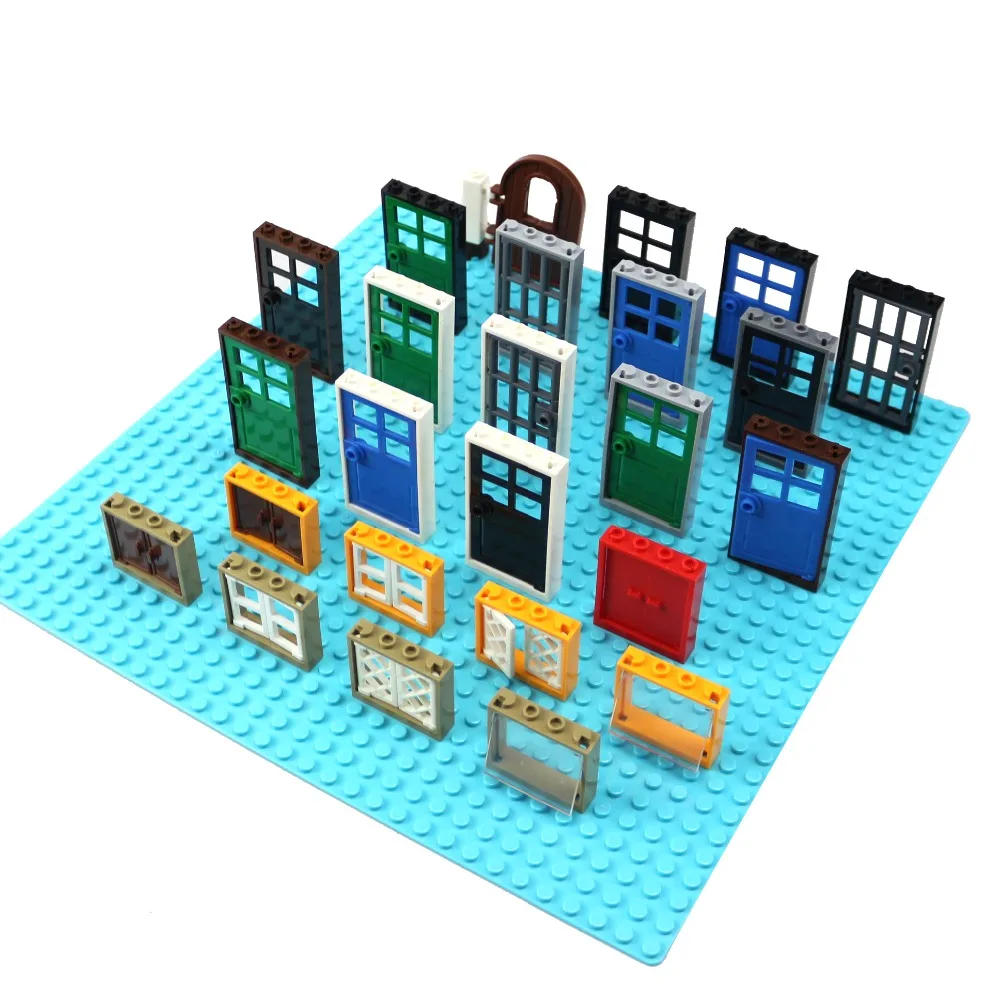 Конструктор LEGO окна и двери Детский конструктор|Блочные конструкторы| |