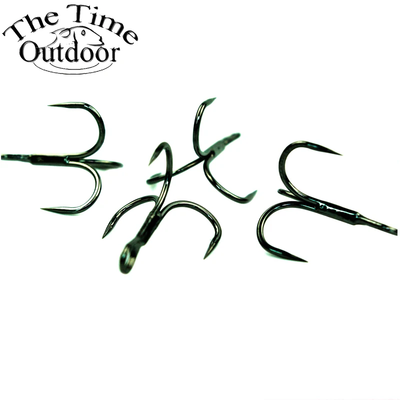 Buy Barbless Fishing Treble Hook Triple Hooks Super