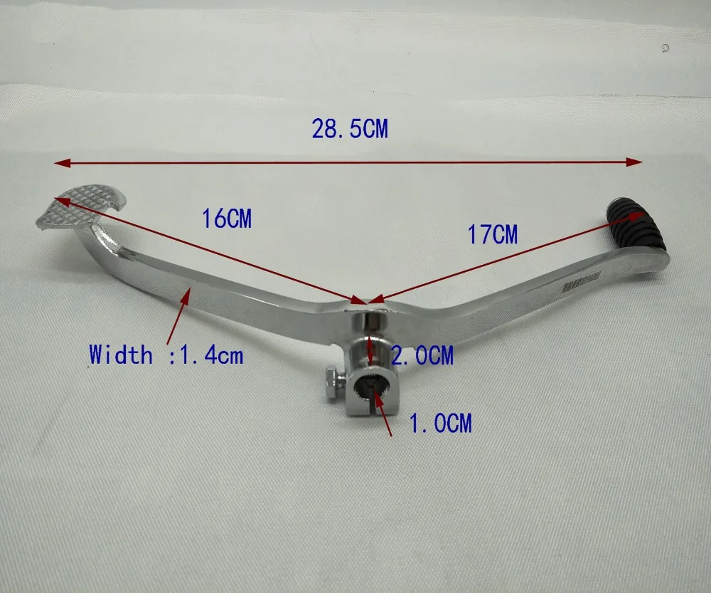 A44 Мотоцикл CG125 зубчатый Вал переключения передач рычаг старта для Honda 125cc CG 125 связанный подвесной Igniton Kick Start рычаг Aftermarket