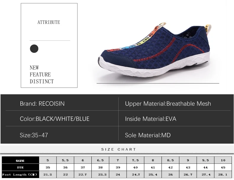 2019 summer Water Shoes Men Sneakers Quick-drying Swimming Shoes for Women Lightweight Outdoor Shoes Summer Breathable Aqua Shoes (2)