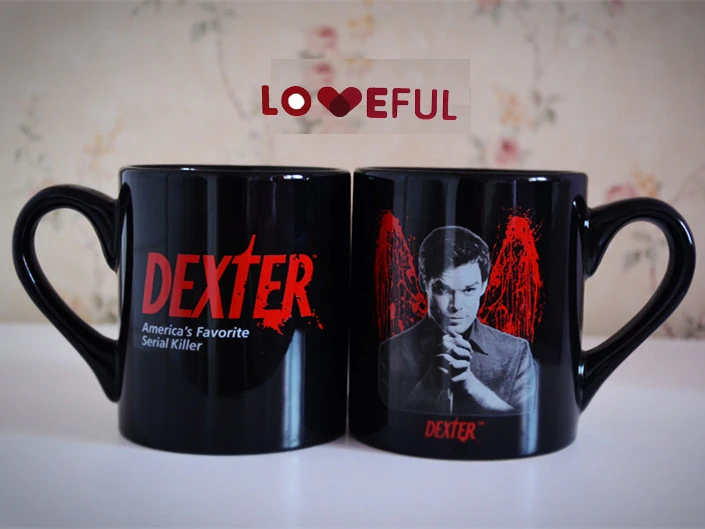 Керамическая кружка для кофе Dexter America's Favorite Killer 450 мл|coffee mug cup|mug cupcup f |