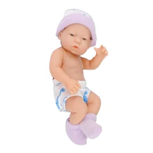 9,5 дюймов для новорожденных кукла Моделирование Мягкие малыши маленький Playmate подарки силиконовые реалистичные игрушки милый День рождения Reborn