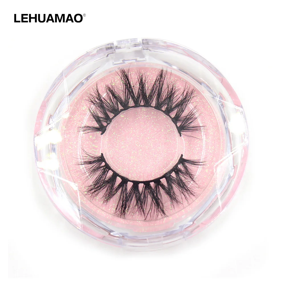 

LEHUAMAO Mink Lashes 3D Mink Eyelashes 100% Cruelty free Lashes Handmade Reusable Natural Eyelashes Popular False Lashes Makeup