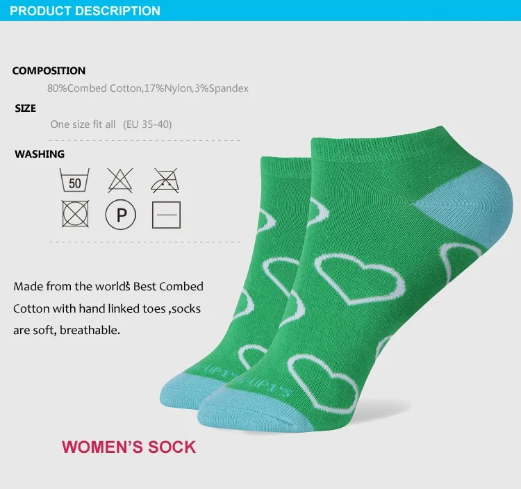 Новые повседневные короткие носки-башмачки ярких цветов для женщин и девочек