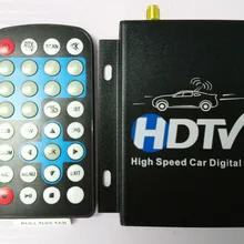 12V-24V Car ATSC North America Digital TV Receiver Box Full One Seg With Tuner Antenna