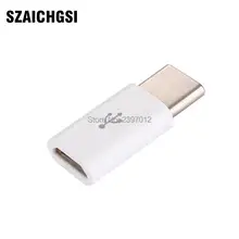 Szaichgsi микро-кабель с разъемом usb type-c адаптер кабель с разъемом usb-c для Зарядное устройство для Nexus 5 USB3.1 Тип с разъемами типа C и Micro USB c Тип адаптер 100 шт