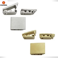 45 шт. ремешок для часов застежка сплошное соединение складывается на двойной застежке в золотом или серебряном цвете