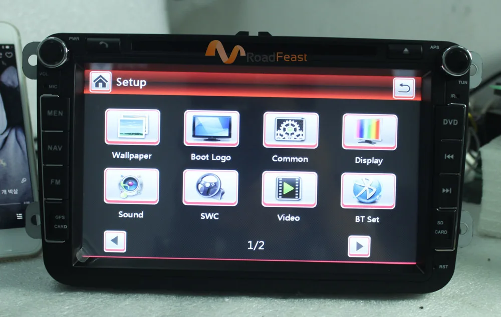 Car DVD for Volkswagen VW Passat B5-Polo-Bora-Golf MK4 10
